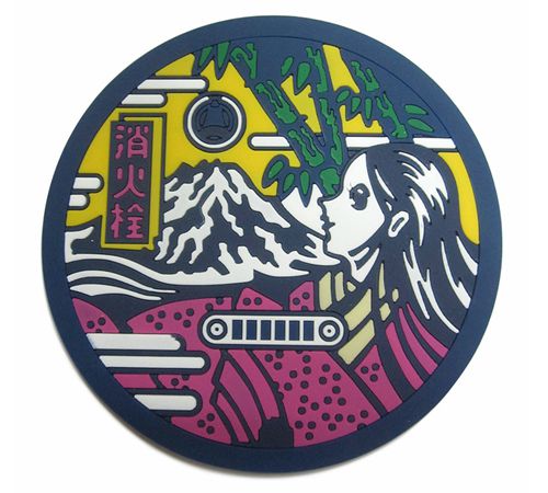 隔熱硅膠桌面墊女孩頭像圖案 隔熱硅膠桌面墊女孩頭像圖案